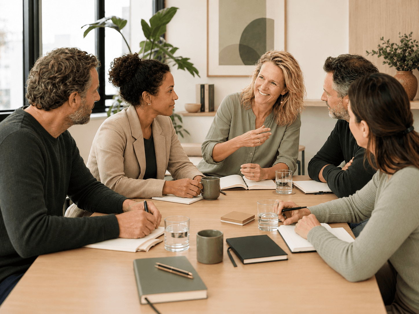 Leefstijlcoach en professionals stellen samen een praktisch programma op maat samen